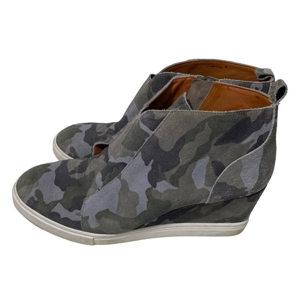 Linea Paolo Camoflague Wedge Sneakers
